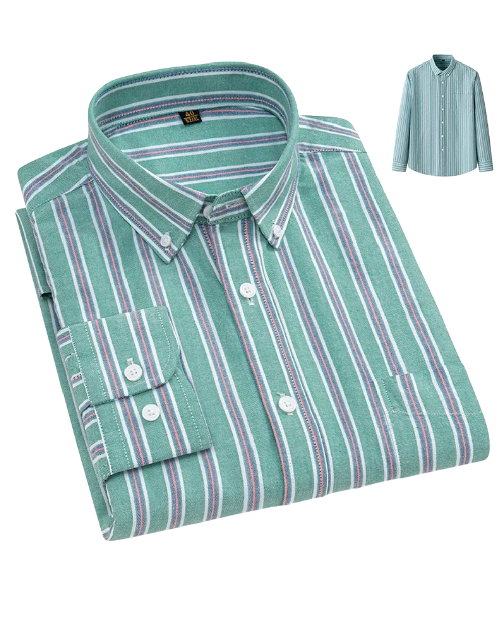 Arvani - Camicia Elegante in Morbido Cotone Oxford per uno Stile senza Tempo