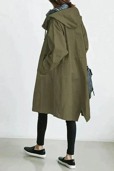Lunara - Mantella Trench elegante con cintura