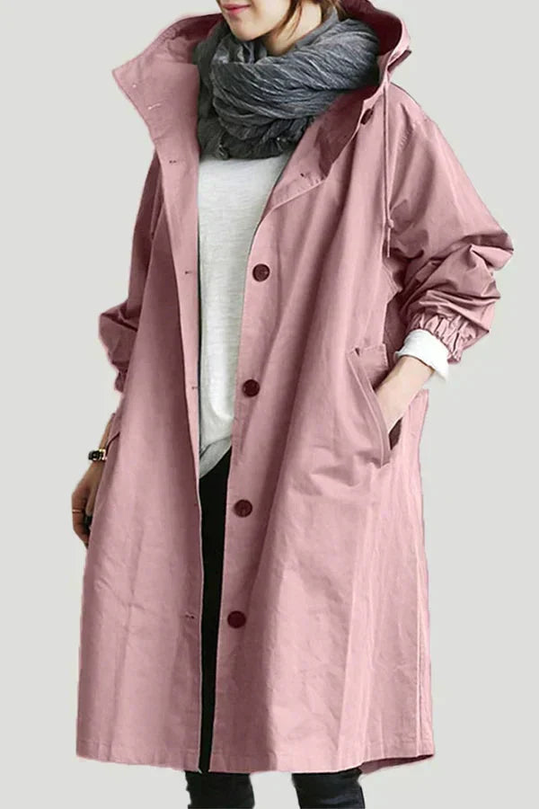 Lunara - Mantella Trench elegante con cintura