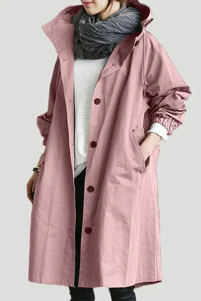 Lunara - Mantella Trench elegante con cintura