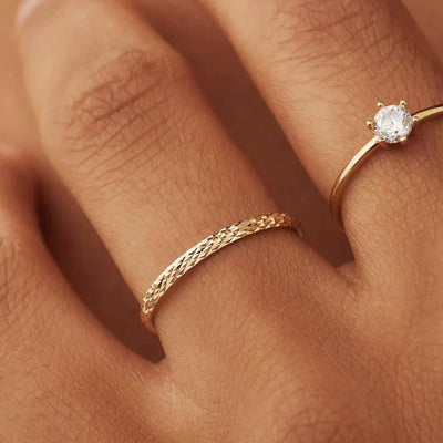 Anello Ameline Trellis | Oro