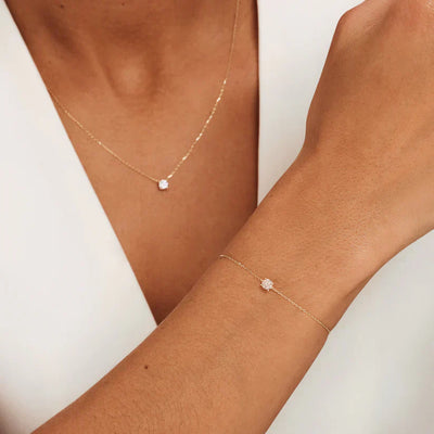 Set di pietre Moissanite Cléa | Oro
