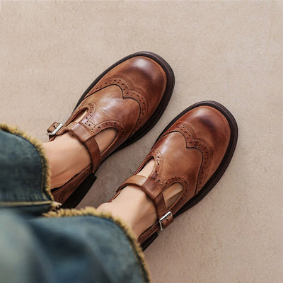 Donatella - Elegante scarpa in pelle