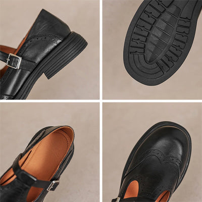 Donatella - Elegante scarpa in pelle