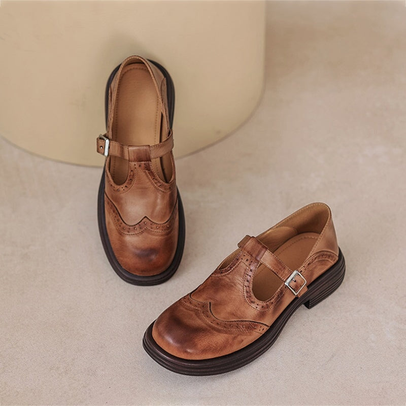 Donatella - Elegante scarpa in pelle