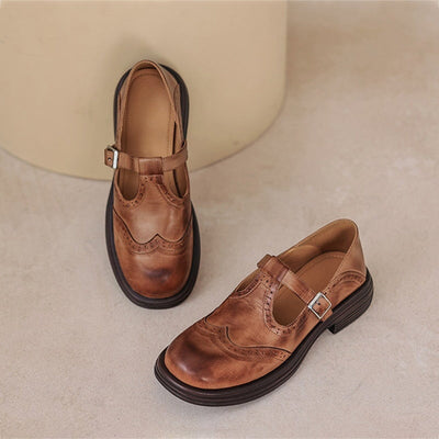 Donatella - Elegante scarpa in pelle