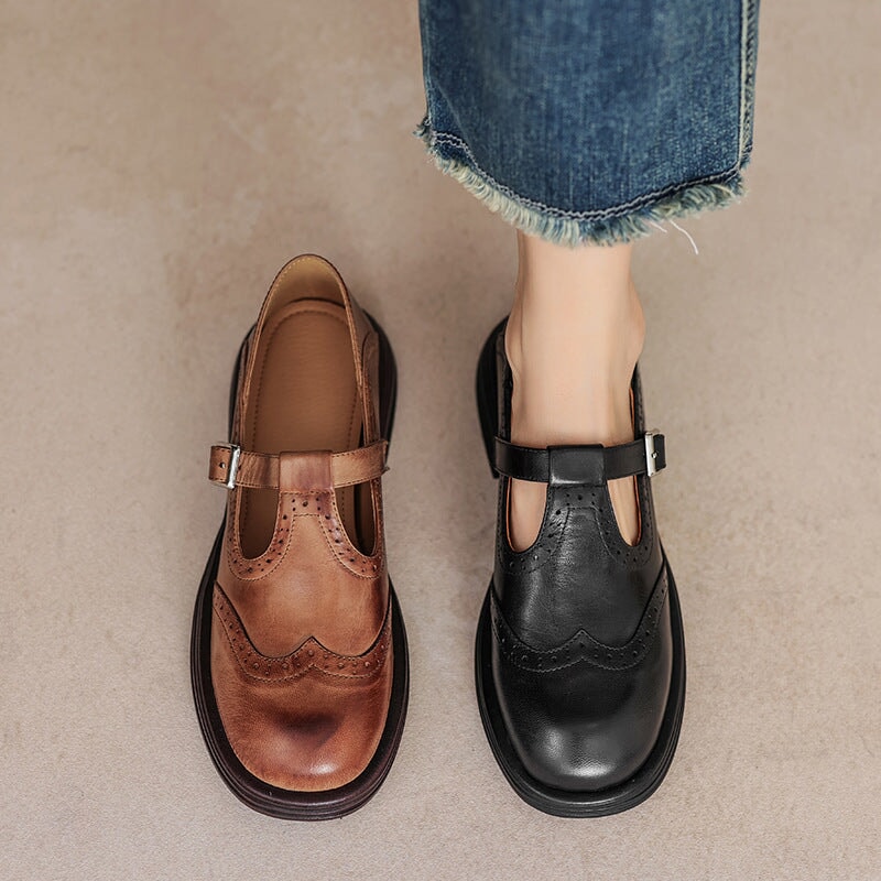 Donatella - Elegante scarpa in pelle