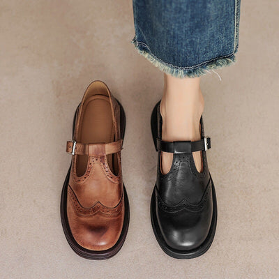Donatella - Elegante scarpa in pelle