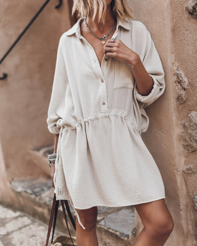 Quinn™ - Classico Abito Camicia Elegante per Ogni Occasione