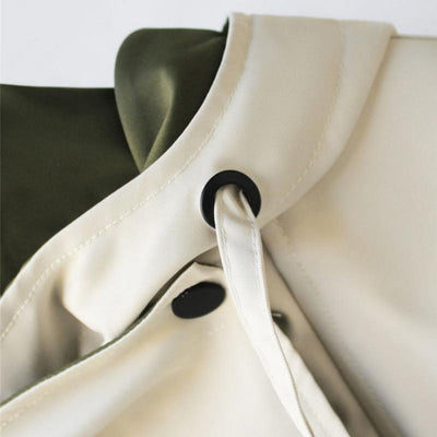Cappotto alla moda con motivo rose